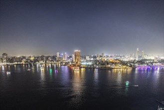 View of the Nile from Zamalek in Cairo