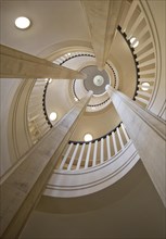 Spiral staircase in Schwerin Castle