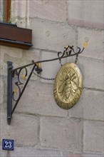 Historical nose sign from the Honey House