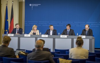 Press conference after the meeting of the Stability Council at the Federal Ministry of Finance with Christian Lindner