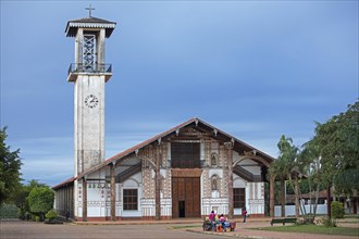 Jesuit mission church at San Ignacio de Velasco