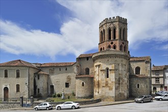 Cathedral of Saint-Lizier in the Midi-Pyrenees