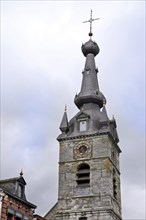 Bell tower of the Collegiate Church of Saint Pierre and Saint Paul at Chimay
