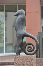 Sculpture Tail Roller by Liesel Metten 1988