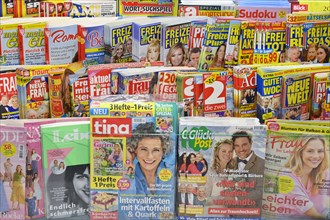 Sales Shelf Magazines for Women