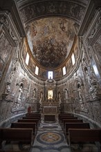 Baroque chapel with 18th century marble mosaics and statues San Cataldo Cathedral
