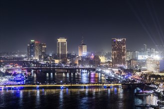 View of the Nile from Zamalek in Cairo