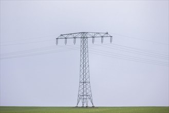 A power pole stands out in Kunnerwitz