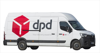 DPD parcel service delivery vehicle