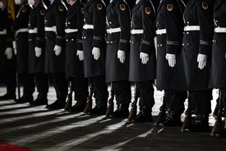 Soldiers from the Guard Battalion of the German Armed Forces
