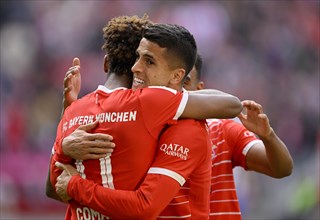 Goal celebration Joao Cancelo FC Bayern Munich FCB