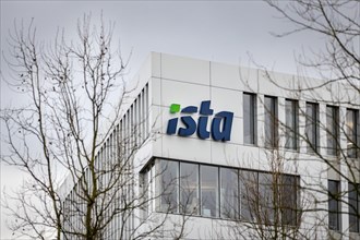A sign of the ista company at their headquarters in Essen