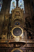 Astronomical clock in the Cathedral of Our Lady of Strasbourg