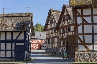 Historic half-timbered houses