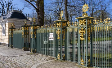 Ornamental fence at Charlottenburg Palace