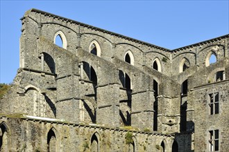 Buttresses in the Villers Abbey ruins