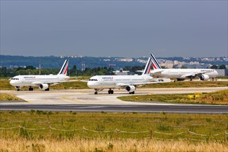 Air France aircraft at Paris Orly Airport