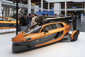 PAL-V Liberty Pioneer Edition flying car at the International General Aviation Exhibition AERO Friedrichshafen 2023