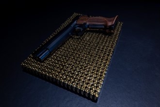 Elegant Semiautomatic 9mm Handgun