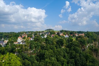 Scenic Landscape of Hohnstein and Surroundings
