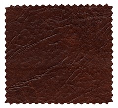 Dark brown leatherette sample background