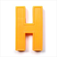 Magnetic uppercase letter H