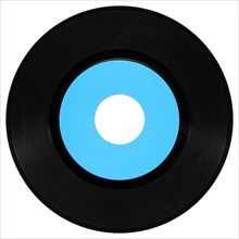 Vinyl record isolated