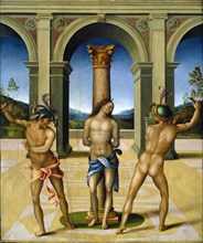 The Flagellation of Jesus Christ by the Florentine painter Bacchiacca