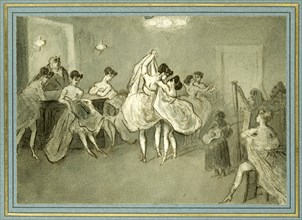 Dancing Women in a Brothel