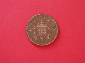 1 penny coin