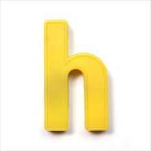 Magnetic lowercase letter H