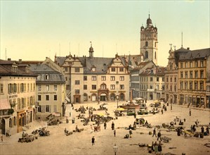 The market place of Darmstadt