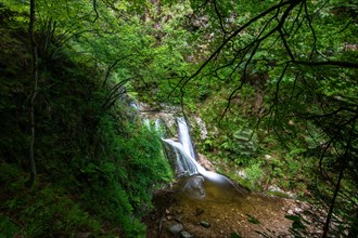 Landscape shot of the Allerheiligen waterfalls