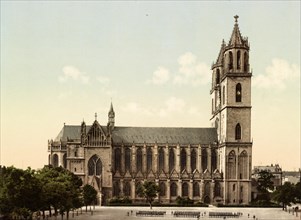 The cathedral in Magdeburg