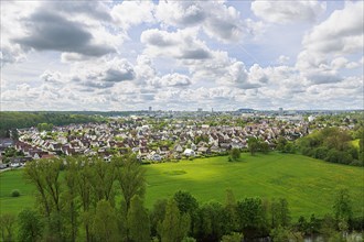 In the foreground the district of im Sand and in the background the district of im Buch