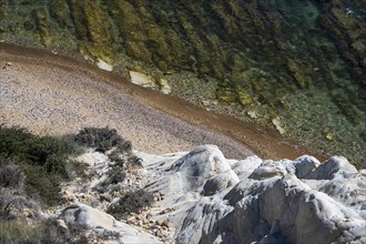 Chalk cliffs at Capo Bianco