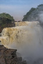 Zongo waterfalls on the Inkisi river