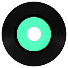 Vinyl record isolated