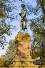 Monument to Friedrich von Schiller on the Schillerhoehe