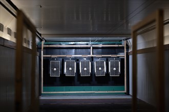 Indoor Shooting Range with Target in Switzerland