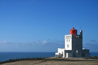 Dyrholaey Lighthouse on the south coast of Iceland