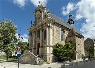 Nevers. The Chapel of Saint Mary. Nievre department. Bourgogne Franche Comte. France