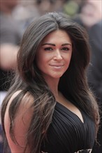 Casey Batchelor attends the World Premiere of The Expendables 3 on 04.08.2014 at ODEON Leicester Square