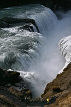 Gullfoss Waterfall in the South of Iceland