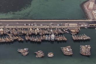 Boats moored