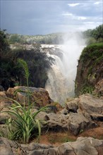 Kunene river and the Epupa falls