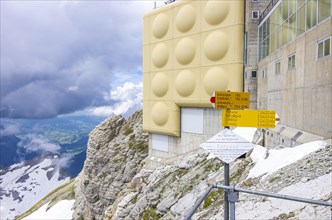 On the Saentis in the Appenzell Alps