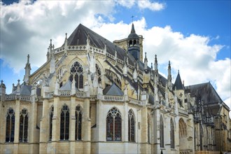 Nevers. Cathedral Saint Cyr and Sainte-Julitte. Nievre department. Bourgogne Franche Comte. France