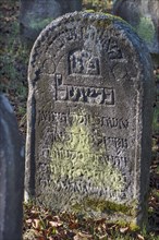 Jewish gravestone of the 18th century