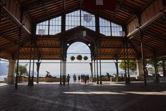 Marche Couvert market hall in Montreux
